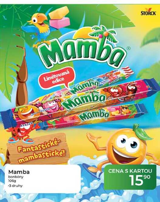 Mamba bonbóny 106 g