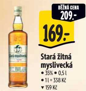 Stará žitná myslivecká, 0,5 l