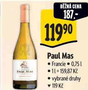 Paul Mas, 0,75 l