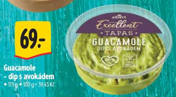 Guacamole - dip s avokádem, 175 g