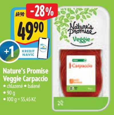 Nature's Promise Veggie Carpoda, 90 g