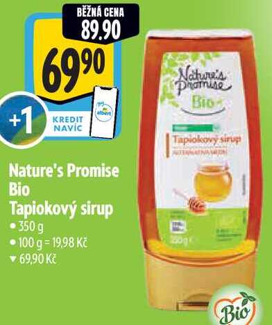 Nature's Promise Bio Tapiokový sirup, 350 g