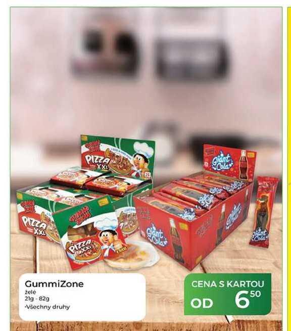 GummiZone zelé 21g-82g 