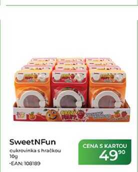 SweetNFun cukrovinka s hračkou 10g