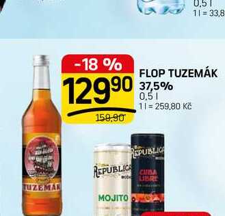 FLOP TUZEMÁK 37.5% 0,5l