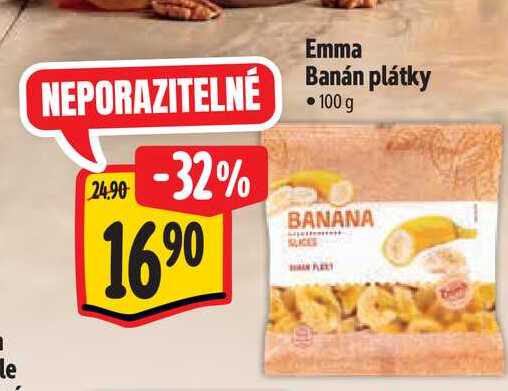  Emma Banán plátky 100 g 
