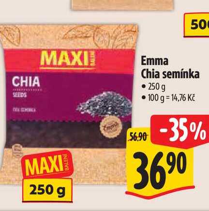  Emma Chia semínka  250 g  