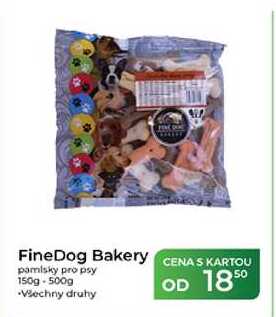 FineDog Bakery pamlsky pro psy 150g 500g  