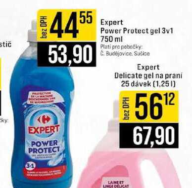 Expert Power Protect gel 3v1 750 ml 
