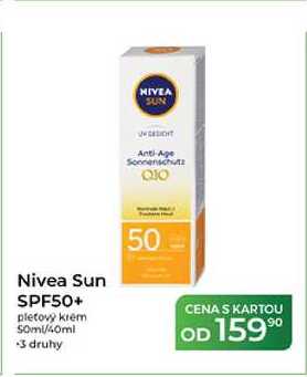 Nivea Sun SPF50+ pletový krem 5oml/40ml  
