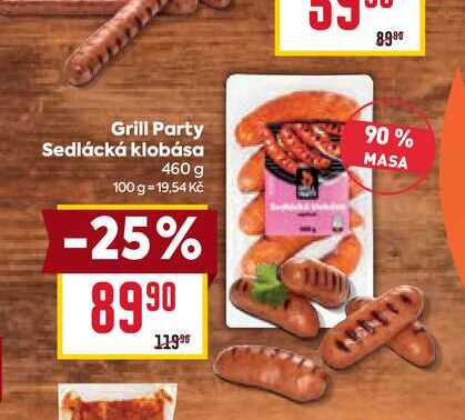 Grill Party Sedlácká klobása 460 g