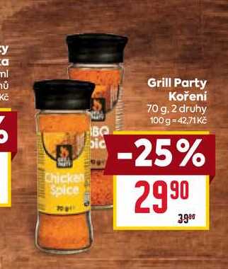 Grill Party Koření 70 g