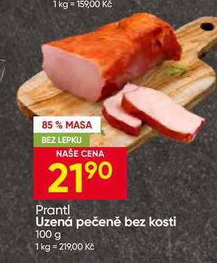 Prantl Uzená pečeně bez kosti 100 g