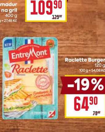 Raclette Burger 120 g 