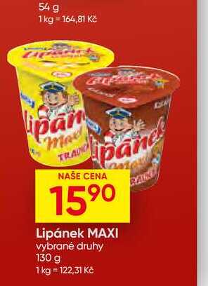 Lipánek MAXI vybrané druhy 130 g 