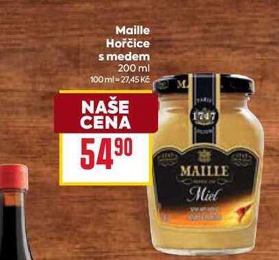 Maille Hořčice s medem 200 ml 