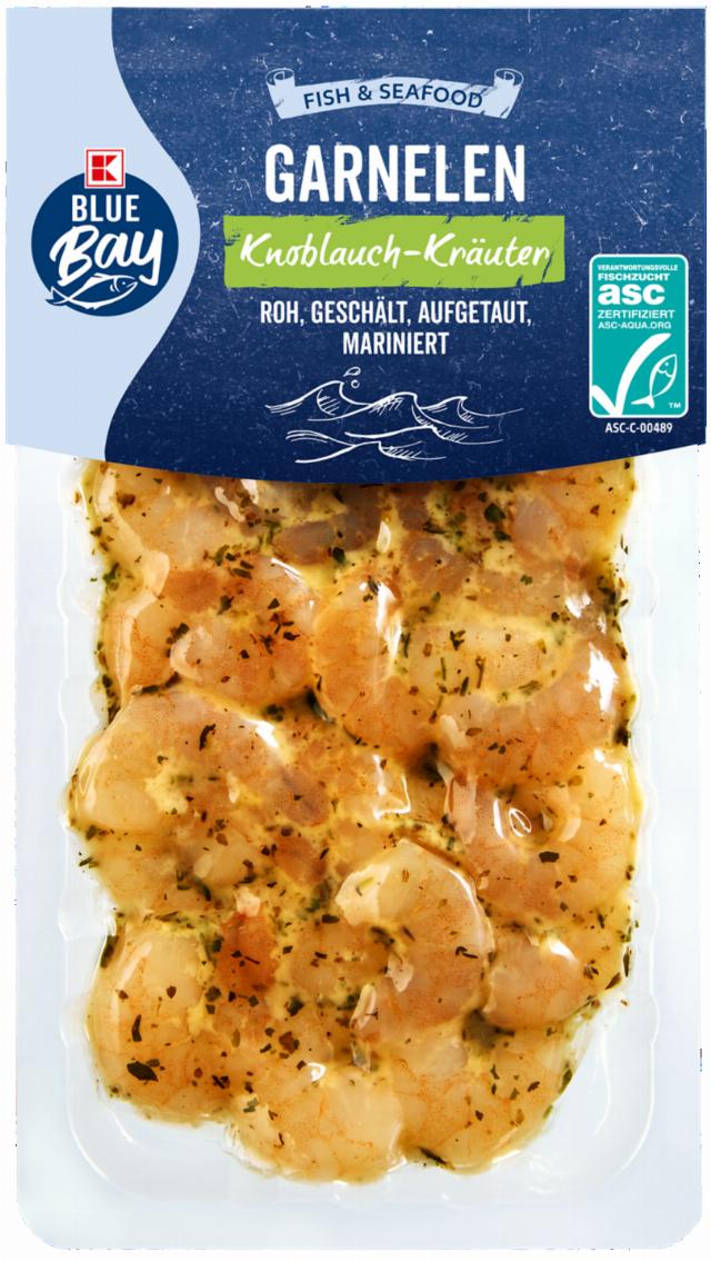 KBB Tygří Krevety s marinádou bylinky-česnek