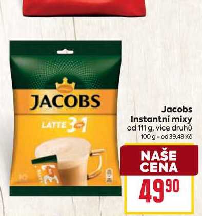Jacobs Instantní mixy od 111 g