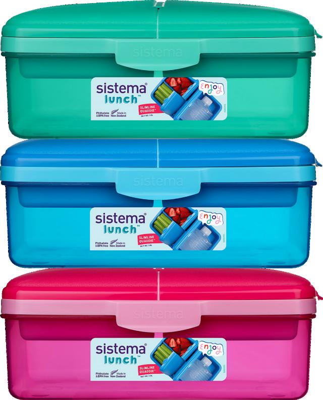 SISTEMA Svačinový box s lahvičkou 1,5 l