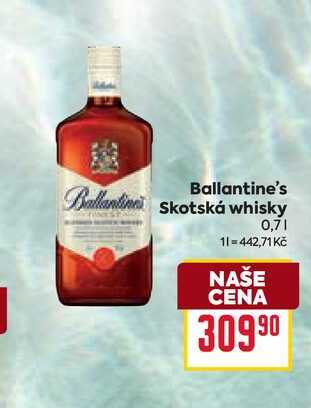 Ballantine's Skotská whisky 0,7l