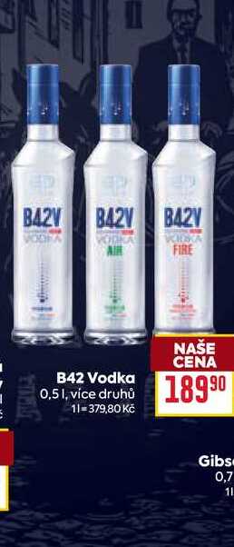 B42 Vodka 0,5l