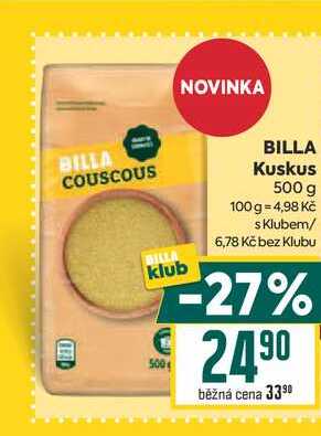 BILLA Kuskus 500 g