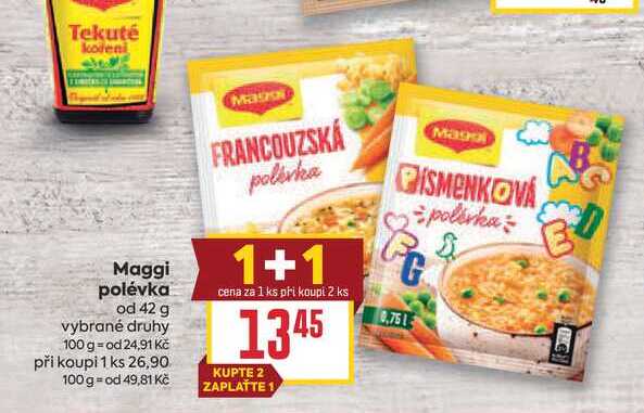 Maggi polévka od 42 g 