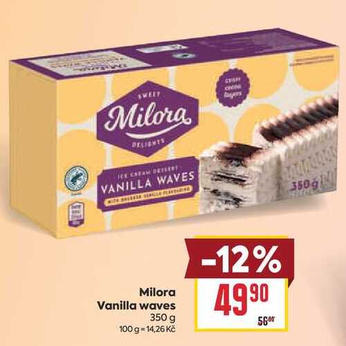 Milora Vanilla waves 350 g