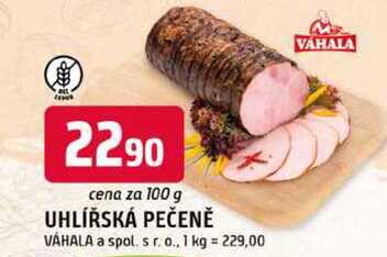 UHLÍŘSKÁ PEČENĚ 100g
