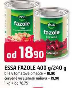 ESSA FAZOLE 400 g/240 g 