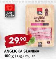 ANGLICKÁ SLANINA 100 g
