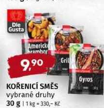 Dle Gusta KOŘENICÍ SMĚS vybrané druhy 30 g