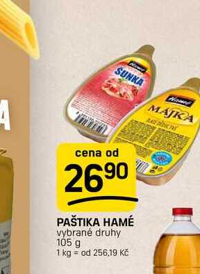 PAŠTIKA HAMÉ vybrané druhy 105 g