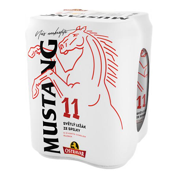 Ostravar Mustang plech 4x0,5l