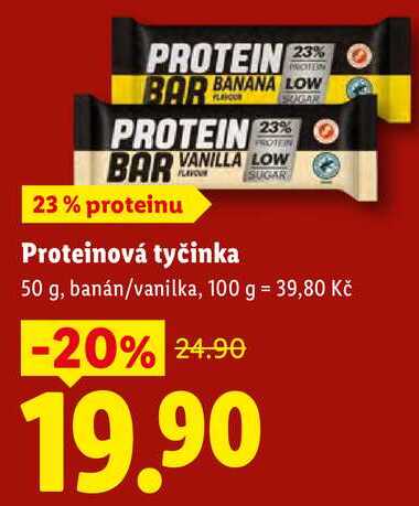 Proteinová tyčinka, 50 g