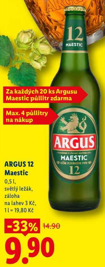 ARGUS 12 Maestic, 0,5 l