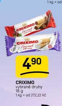 CRIXIMO vybrané druhy 18 g