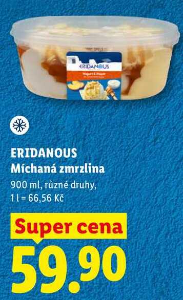 ERIDANOUS Míchaná zmrzlina, 900 ml