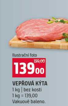 VEPŘOVÁ KÝTA 1 kg bez kosti 