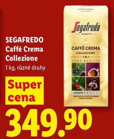 SEGAFREDO Caffé Crema Collezione, 1 kg