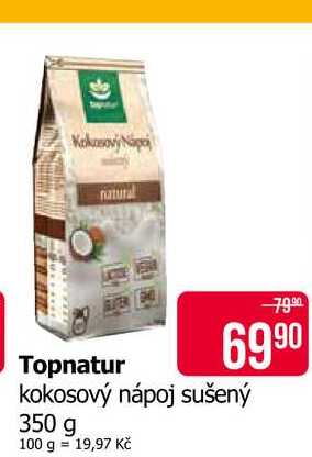 Topnatur kokosový nápoj sušený 350 g