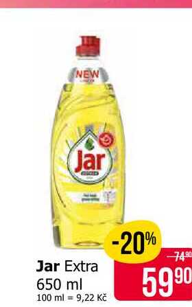 Jar Extra 650 ml 