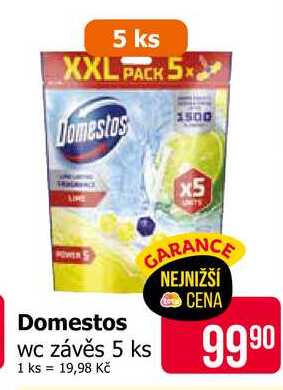 Domestos wc závěs 5 ks