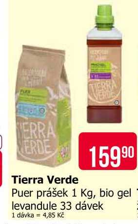Tierra Verde Puer prášek 1 Kg