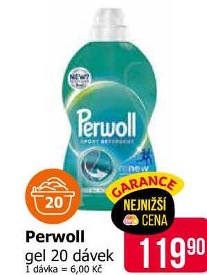 Perwoll gel 20 dávek 