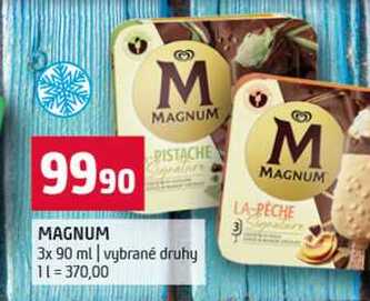 MAGNUM 3x 90 ml vybrané druhy