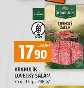 KRAHULIK LOVECKÝ SALÁM 75 g