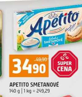 APETITO SMETANOVÉ 140 g