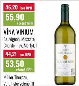 VÍNA VINIUM 1l