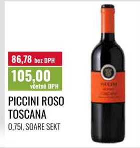PICCINI ROSO TOSCANA 0,75l